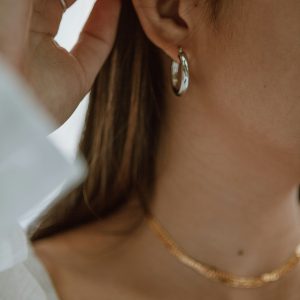 Chunky Gold Huggies